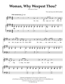 Woman, Why Weepest Thou? - VOCAL SOLO