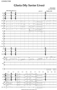 Gloria (My Savior Lives) - Full Orchestral Score and Parts