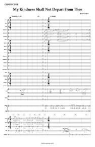 My Kindness Shall Not Depart From Thee - Full Orchestral Score and Parts