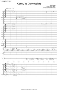 Come, Ye Disconsolate - Full Orchestral Score and Parts