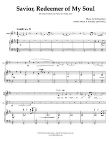 Savior, Redeemer of My Soul - CHOIR VERSION w/ VIOLIN SOLO