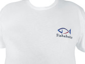 T-shirt  fishaholic embroidered