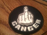3" embroidered F--You Cancer patch