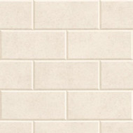343225 - Versace 3D Tiles Beige Cream AS Creation Wallpaper