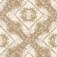 349041 - Versace Ornament Zebra Beige Brown AS Creation Wallpaper