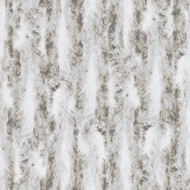 G67951 - Organic Textures Faux Fur Design Grey White Galerie Wallpaper