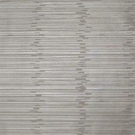 Y6220305 - Mid Century Grey Silver Metallic Mesh Stripes SJ Dixons Wallpaper