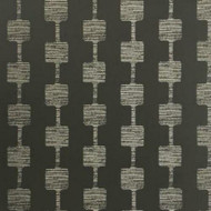 Y6220403 - Mid Century Grey Black Trendy Geometric Trail SJ Dixons Wallpaper