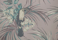 1907-135-02 - Elodie Toucan Foliage Rose 1838 Wallpaper