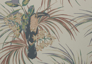 1907-135-04 - Elodie Toucan Foliage Amber 1838 Wallpaper