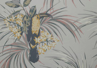 1907-135-06 - Elodie Toucan Foliage Soft Grey 1838 Wallpaper