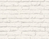 343992 - Boys & Girls Brickwork Walling Grey White AS Creation Wallpaper