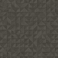 FD25326 - Architecture Geometric 3D Grainy Black Fine Decor Wallpaper