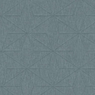 FD25342 - Architecture Geometric Star Design Teal Fine Decor Wallpaper