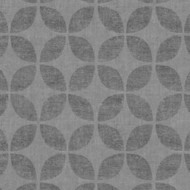 FD25512 - Theory Geometric Leaf Silver Fine Decor Wallpaper