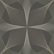 FD25525 - Theory Geometric Opulence Charcoal Fine Decor Wallpaper