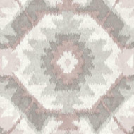 FD25550 - Theory Shibori Kazak Design Pink Taupe Grey Fine Decor Wallpaper