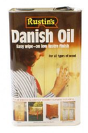 5Lt Rustins Solvent Based Danish Oil for Interior and Exterior Wood