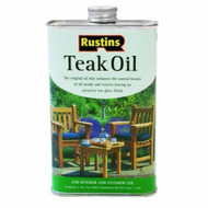 5lt Rustins Interior and Exterior Solvent Based Teak Oil