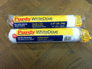 2 x 12" Purdy White Dove Medium Pile Paint Roller Sleeves 3/8" Nap