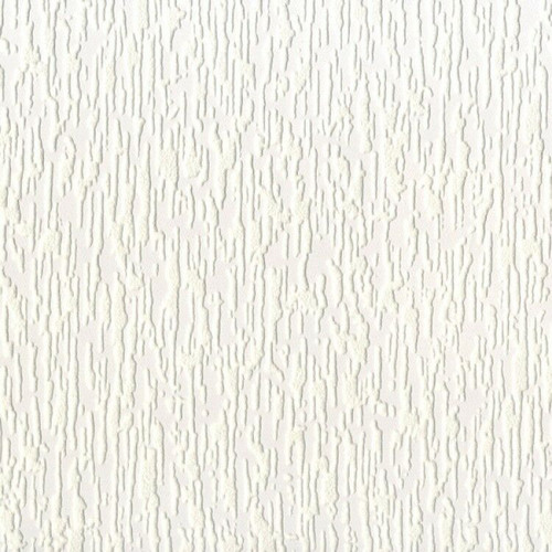 RD44805 Anaglypta Luxury Textured Vinyl Bark White Paintable Wallpaper