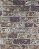 RD409 Anaglypta Natural Brick Textured 3D Real Natural Brick Effect Wallpaper
