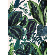 100197812 - Jungle Jungle Leaves Pink Casadeco Wallpaper Mural