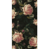 84929413 - Beauty Full Image English Roses Black Casadeco Wallpaper Mural
