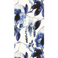 84946408 - Beauty Full Image Oriental Garden Flowers Blue Casadeco Mural