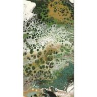 84957428 - Beauty Full Image Smooth Liquid Marble Effect Green Casadeco Mural