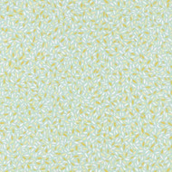100022112 - Jungle Dainty Scattered Leaves Yellow Casadeco Wallpaper