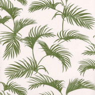 100037011 - Jungle Palm Leaves Green Casadeco Wallpaper