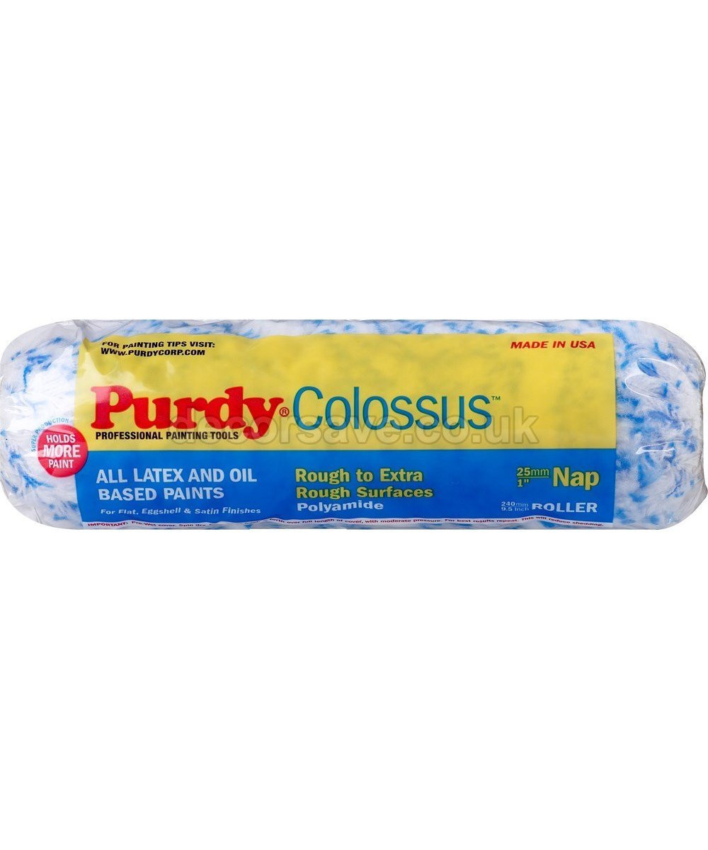 12" Purdy Colossus Long Pile Paint Roller 140630125 Shades Colour Centre