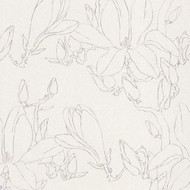 83821210 - Idylle Painterly Flowers Beige Casadeco Wallpaper
