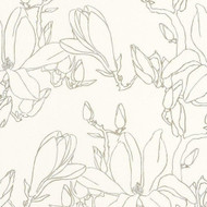 83822303 - Idylle Painterly Flowers Yellow Casadeco Wallpaper