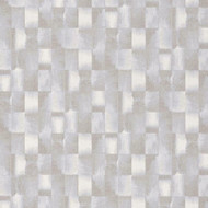 83841208 - Idylle Metal Tile Geometric Beige Casadeco Wallpaper