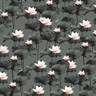 12671 - Ted Baker Fantasia Floral Botanics Green Pink Galerie Wallpaper