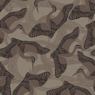 12620 - Ted Baker Fantasia Birds Cranes Brown Black Beige Galerie Wallpaper