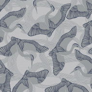 12622 - Ted Baker Fantasia Birds Cranes Grey Blue Galerie Wallpaper