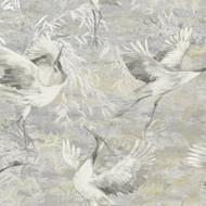 36100 - Patagonia Cranes Birds Grey Holden Wallpaper