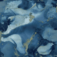 36231 - Patagonia Marble Effect Navy Holden Wallpaper