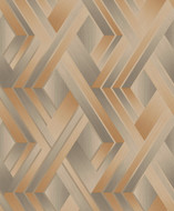 36191 - Patagonia Geometric Beige Orange Holden Wallpaper