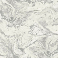 NH51400 - Stonyhurst Marble Silver SJ Dixons Wallpaper