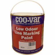 2.5lt Coo Var White Low Odour Line Marking Paint White