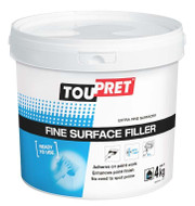 1.5kg Toupret Superior Ready Made Interior Fine Surface Filler Tub