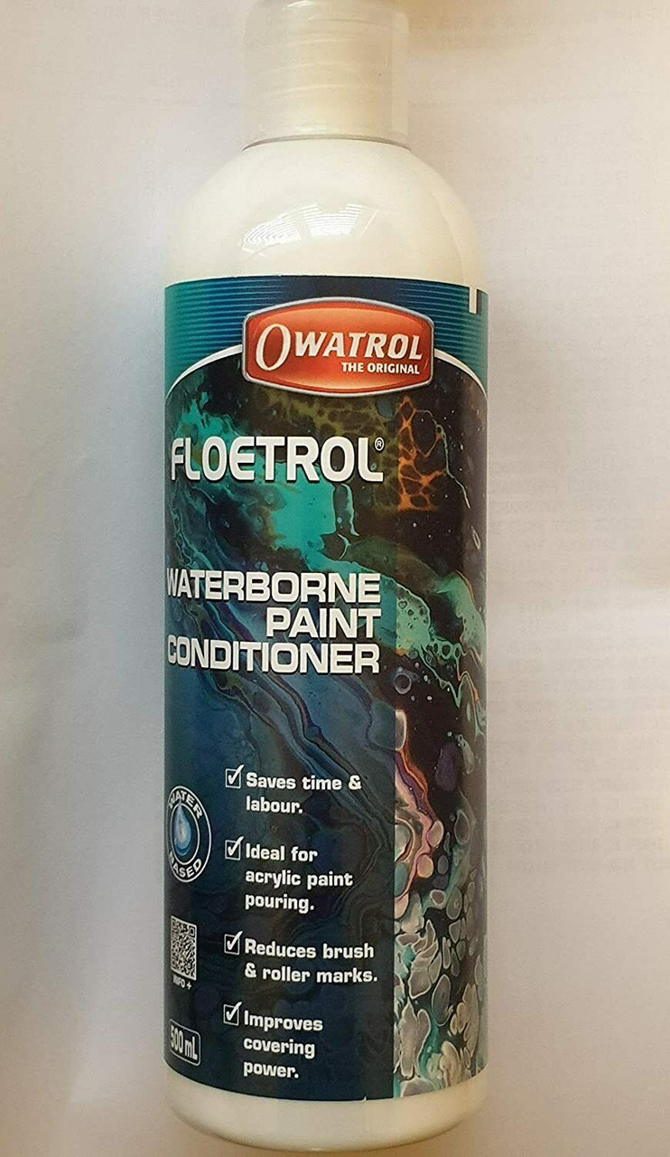 500ml Owatrol Floetrol Paint Additive Waterborne Acrylic Paint Conditioner  - Shades Colour Centre