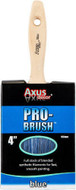 4" Axus Blue Pro Finish Synthetic Bristle Paint Brush