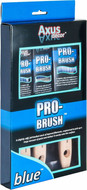 Axus Decor Blue Pro-Brush 3 Piece Synthetic Paint Brush Set 1 x 1", 1.5" and 2"
