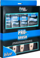 Axus Decor 4pce Synthetic Pro-Brush Paint Brush Set 1 x1.5", 2 x 2" and 1 x 3"