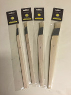 Hamilton Prestige 4pce Slant Angled Lining Tool Fitch Fine Paint Brush Set